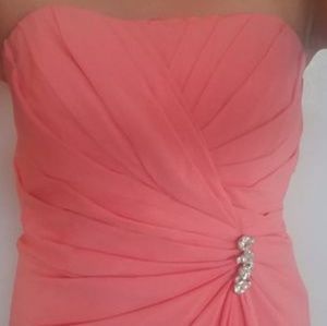 Coral dress